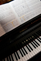 ピアノと楽譜
