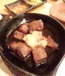 米沢牛のサイコロステーキ